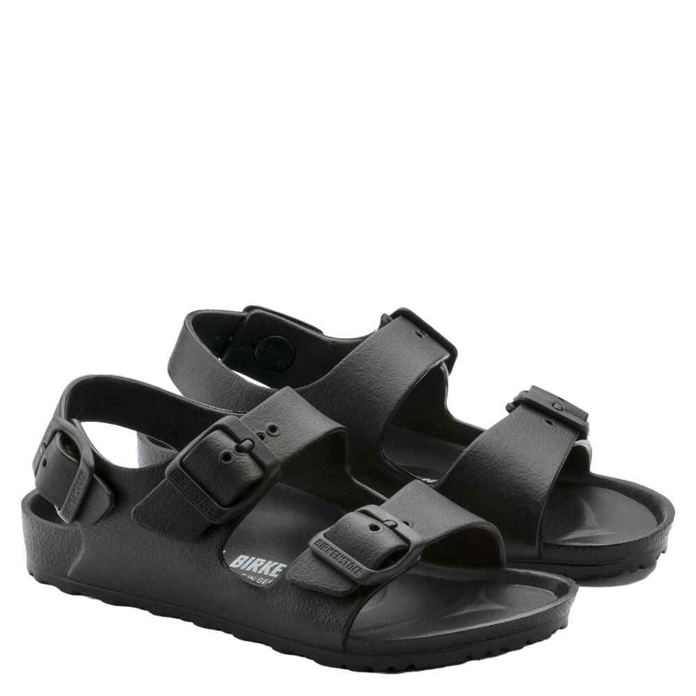 Birkenstock Kids Milano EVA in Black (Narrow Width)