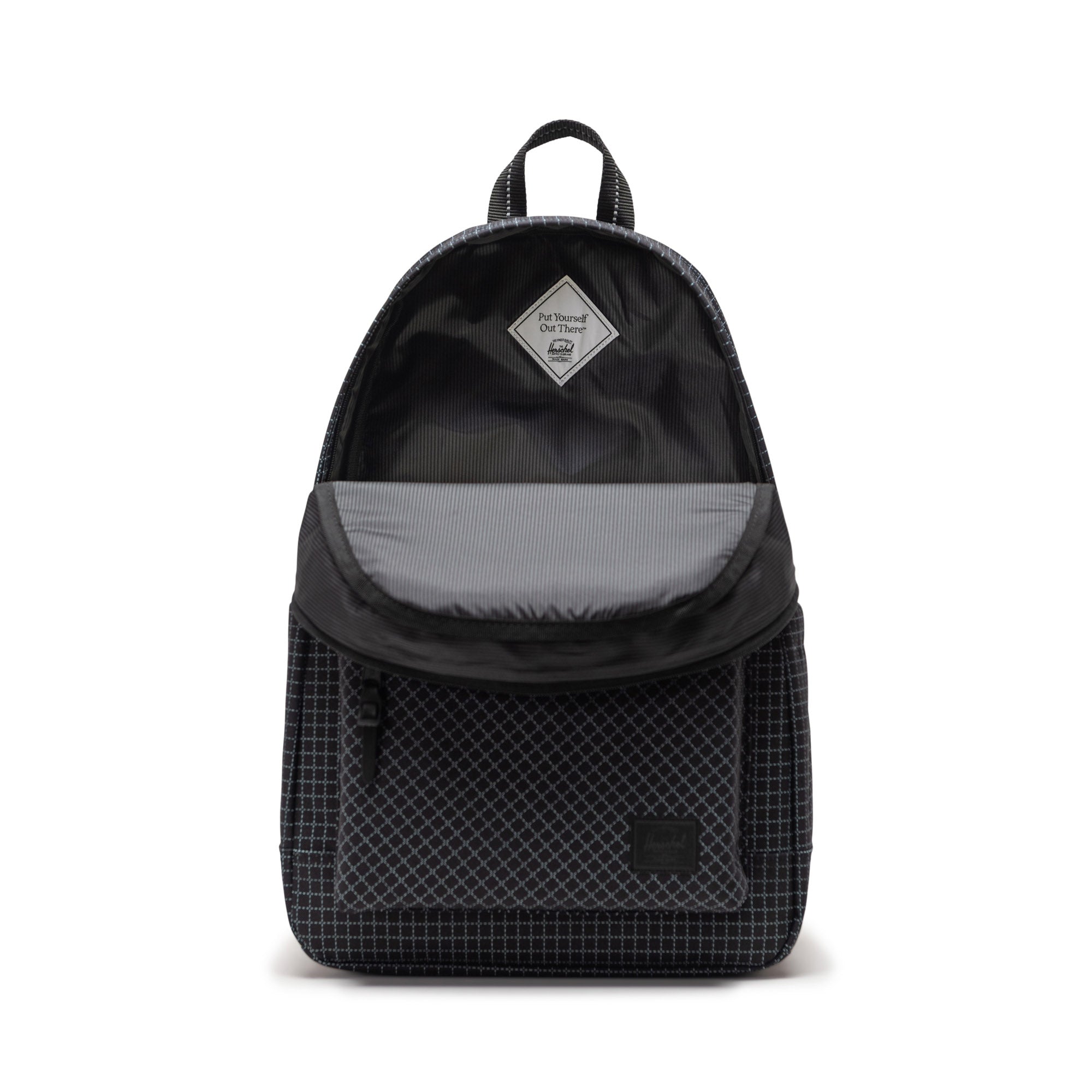 Herschel Heritage Backpack in Grid - Black