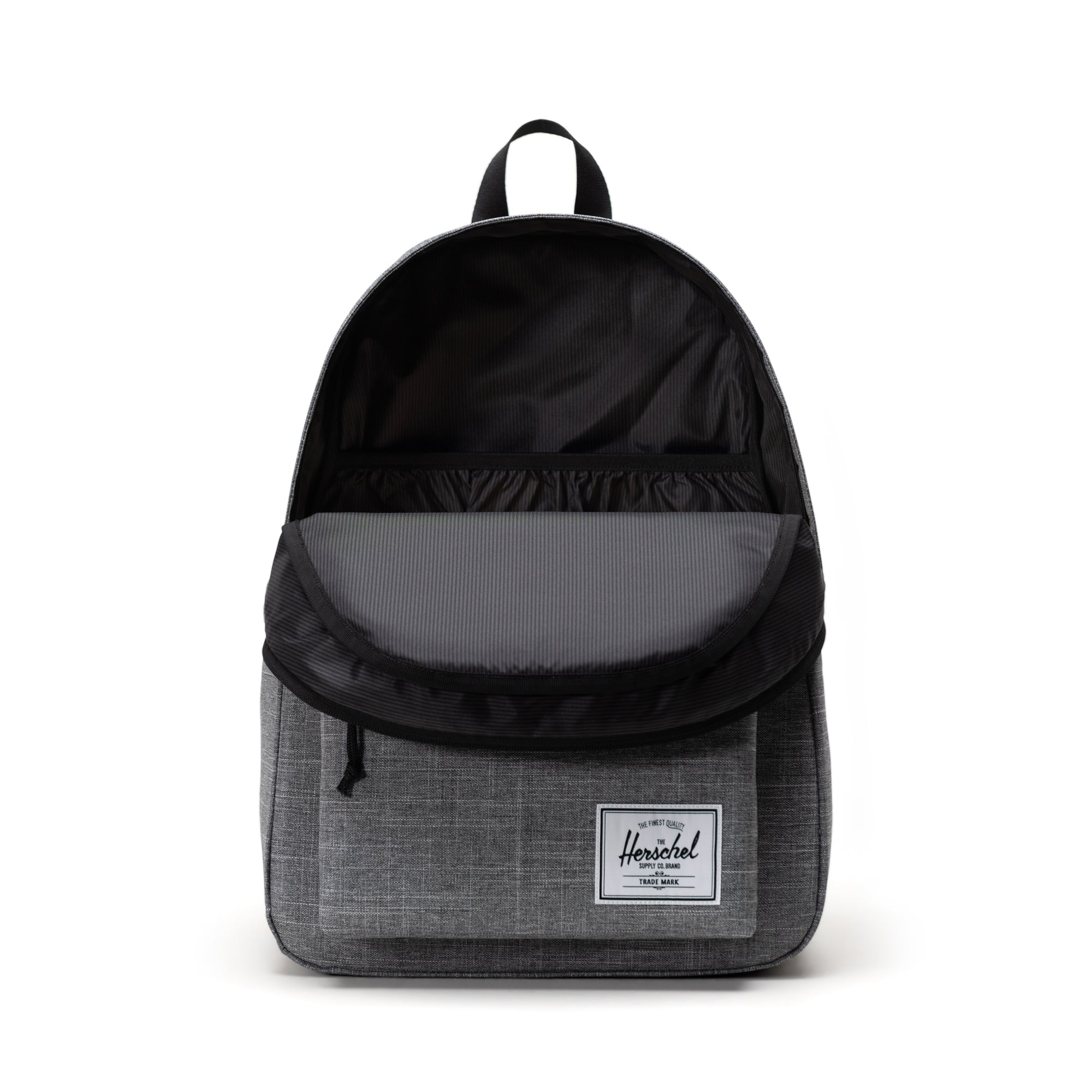 Herschel Classic Backpack XL 30L in Raven Crosshatch