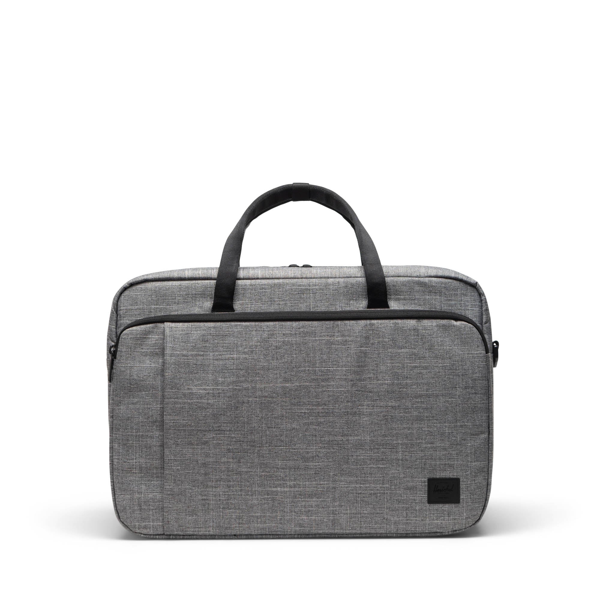 Herschel Bowen Convertible Travel Duffle in Raven Crosshatch