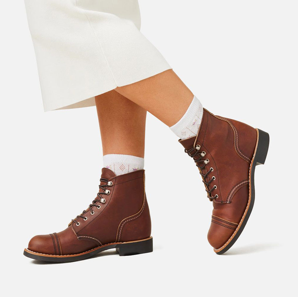 Red Wing Women's Iron Ranger 3365 in Amber (B Width)