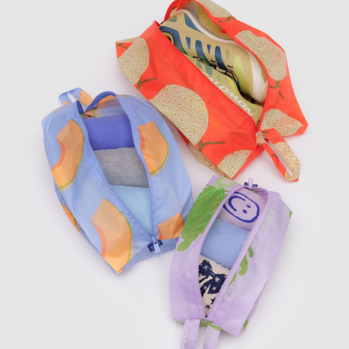Baggu 3D Zip Set in Japanese Produce