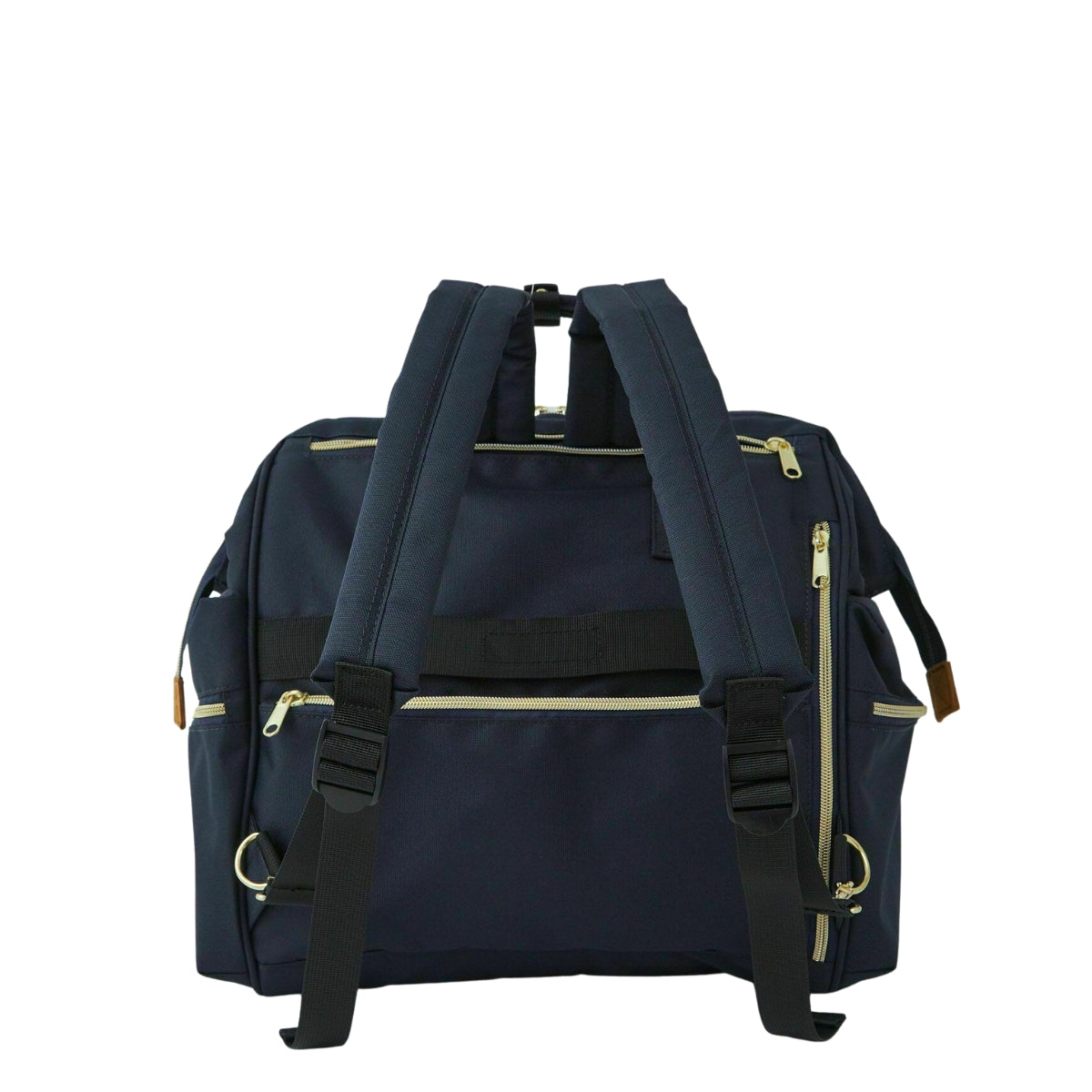Anello Cross Bottle 3 Way Backpack in Navy
