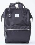 Anello Cross Bottle Backpack Regular in Dark Grey