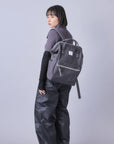 Anello Cross Bottle Backpack Regular in Dark Grey