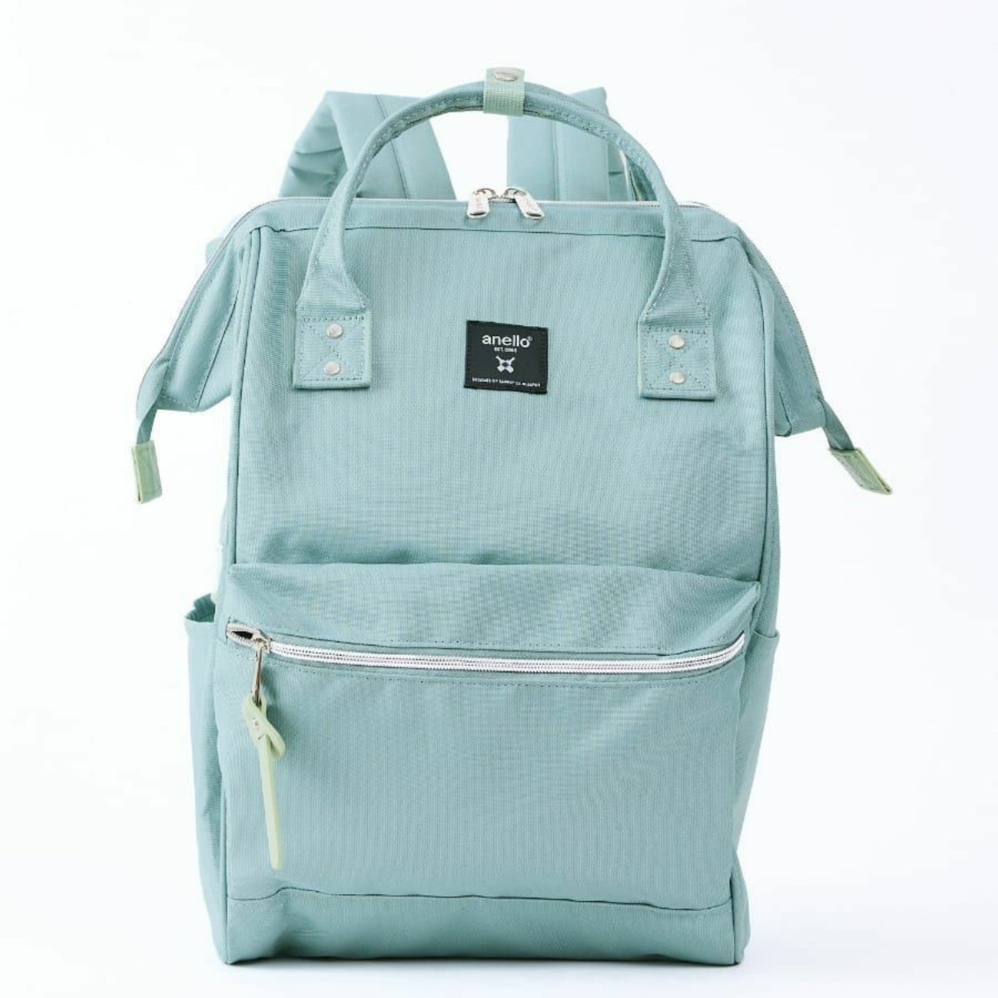 Anello Cross Bottle Backpack Regular in Mint Green