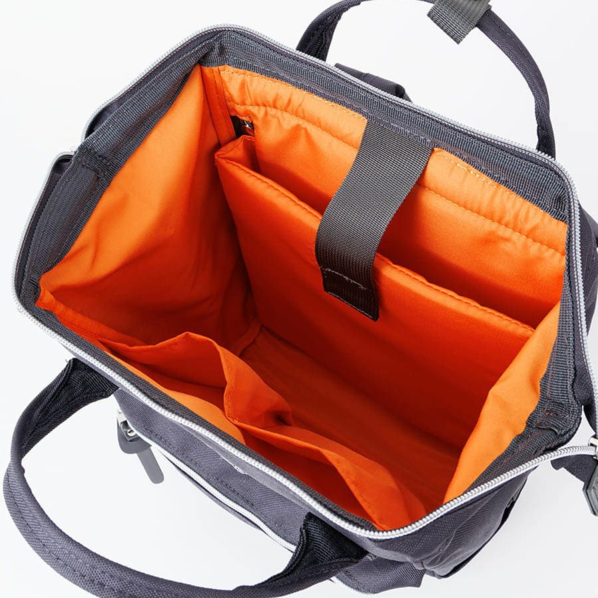 Anello Cross Bottle Backpack Small in Dark Grey