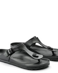 Birkenstock Women's Gizeh EVA in Metallic Anthracite
