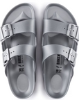 Birkenstock Women's Arizona EVA in Metallic Silver