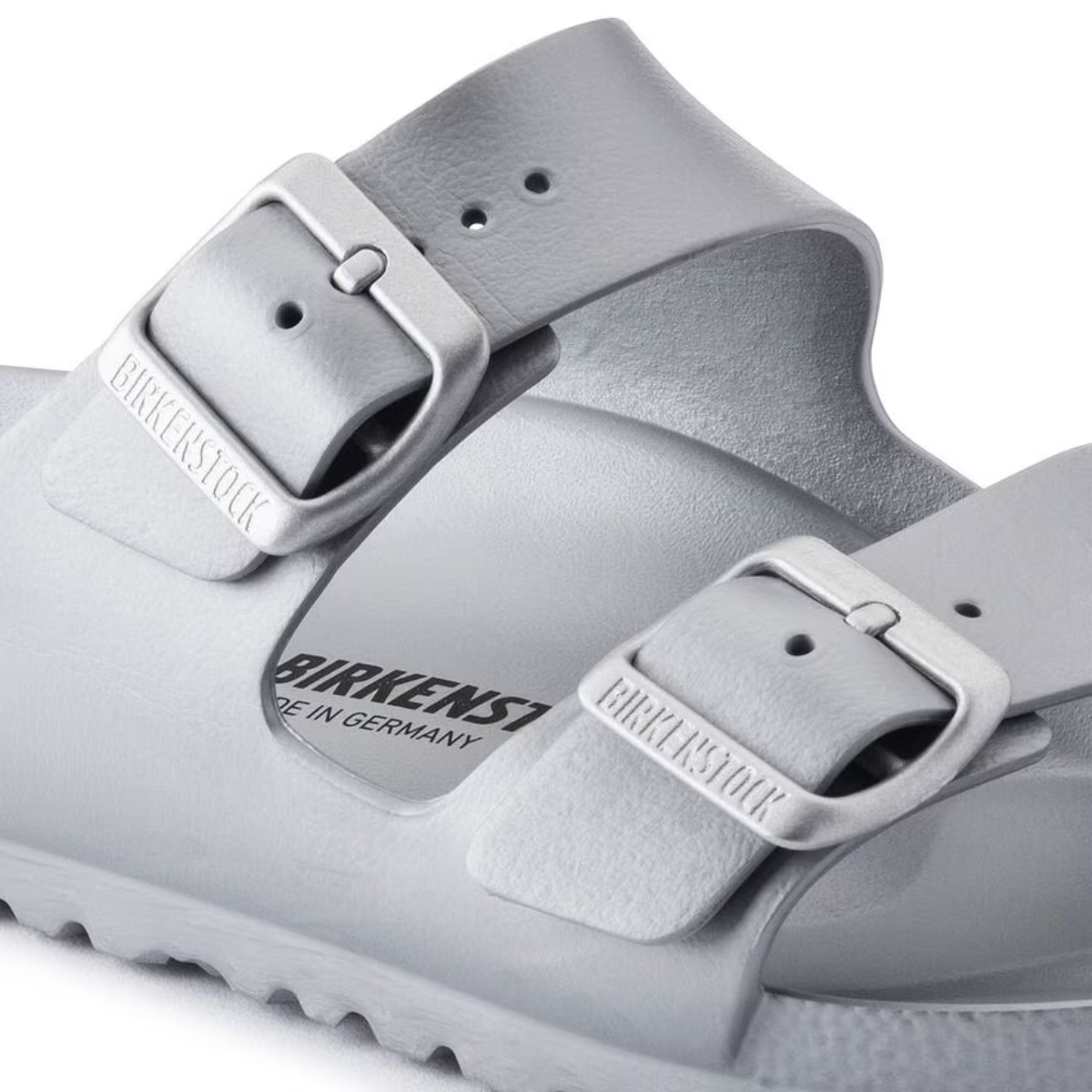 Birkenstock Women's Arizona EVA in Metallic Silver