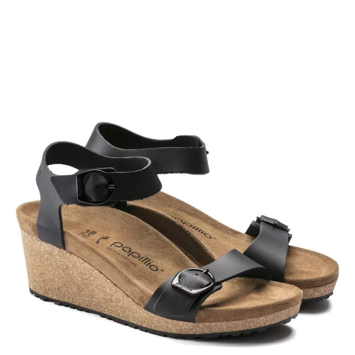 Birkenstock Women's Soley Leather in Black