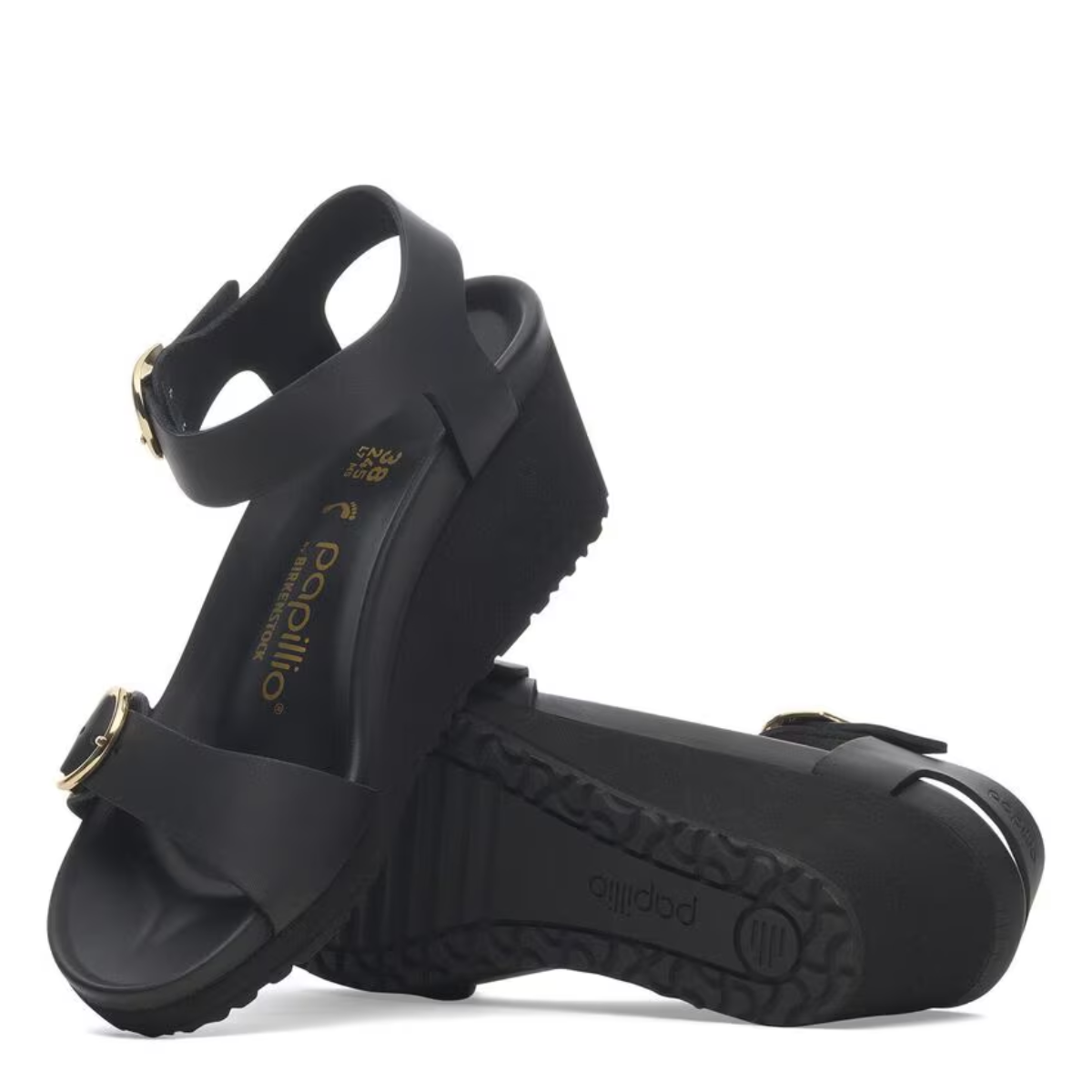 Birkenstock Women's Soley Ring-Buckle Leather in Black