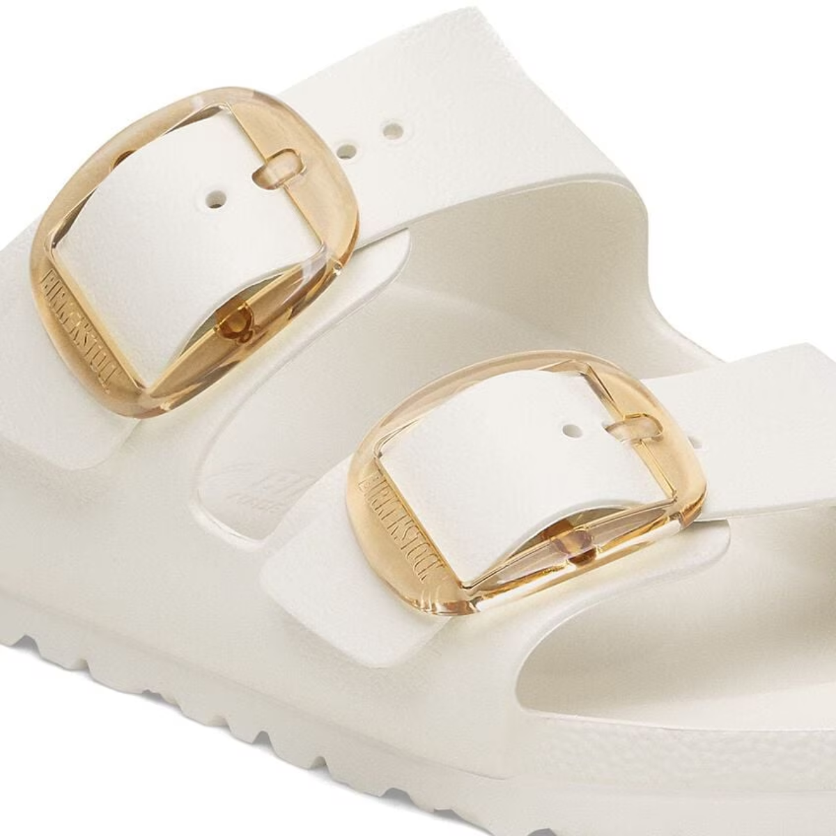 Birkenstock Women's Arizona Big Buckle EVA in Eggshell