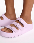 Birkenstock Women's Florida Flex Platform EVA in Crocus