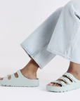 Birkenstock Women's Florida Flex Platform EVA in Surf Green