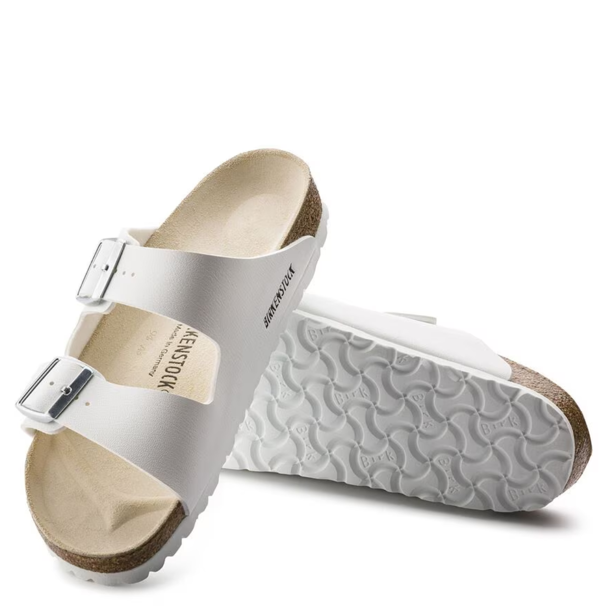 Birkenstock Arizona Birko-Flor in White