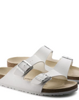 Birkenstock Arizona Birko-Flor in White