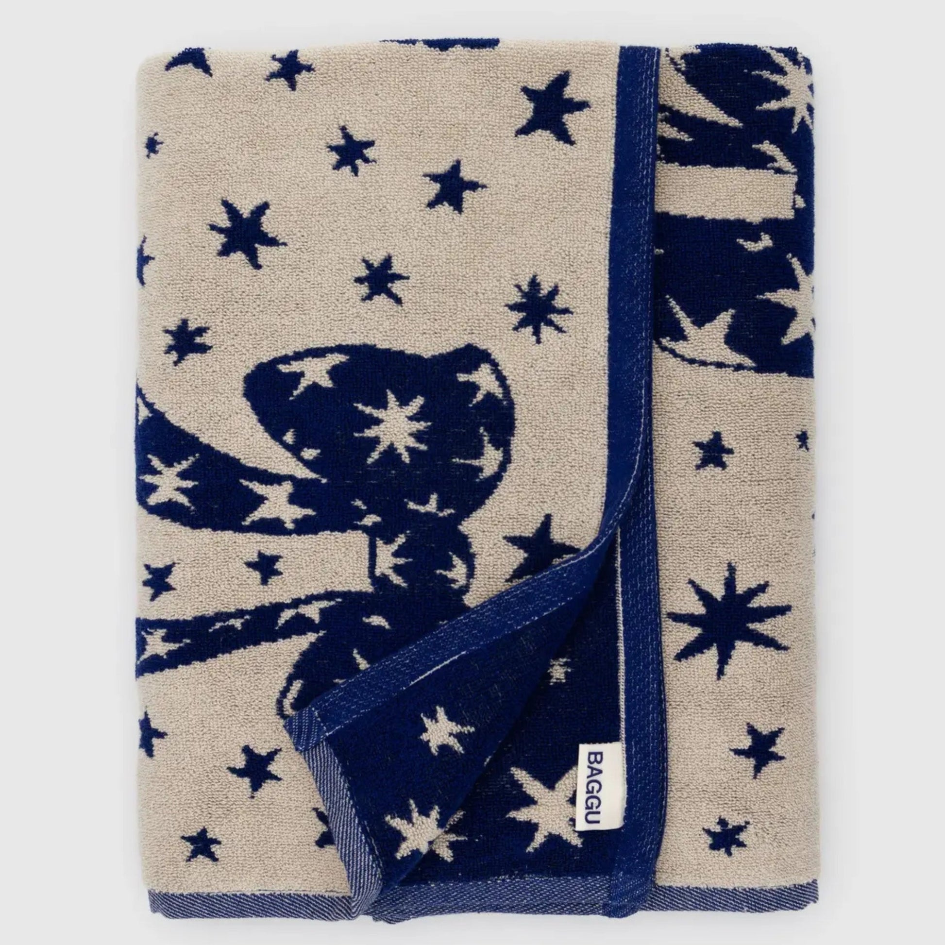Baggu Bath Towel in Cherub Bows