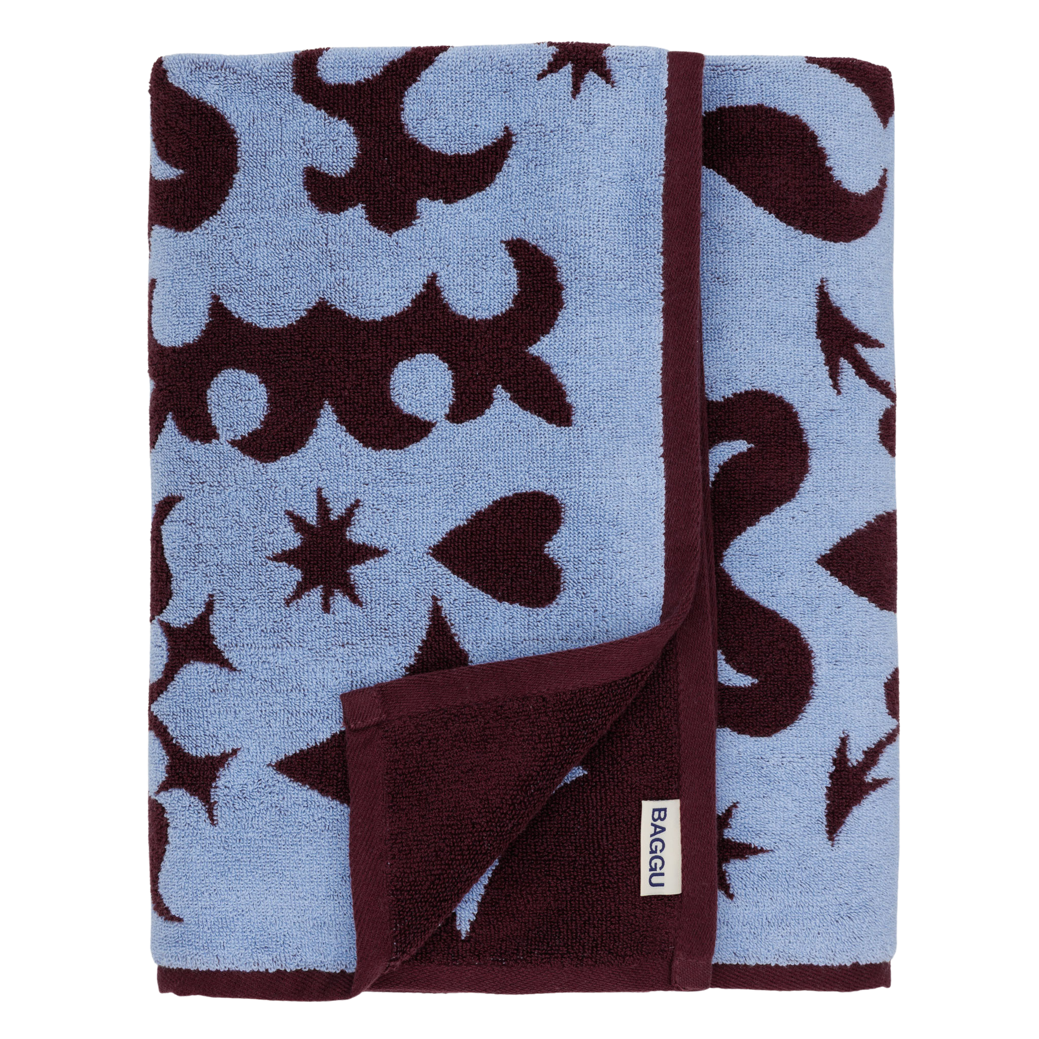 Baggu Bath Towel in Western Cut-Outs