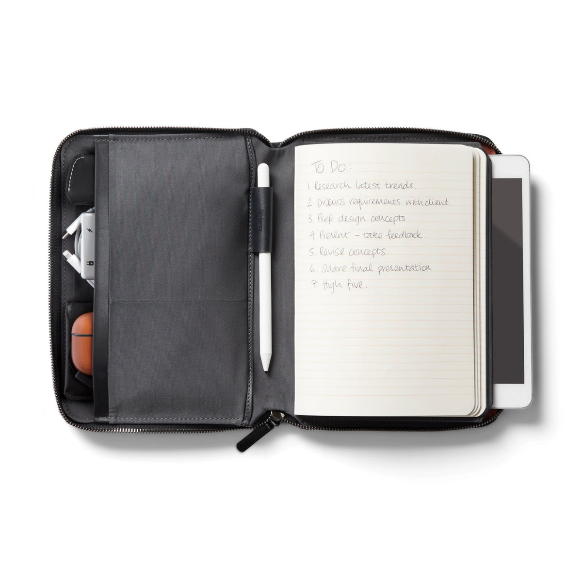 Bellroy Tokyo Folio 8" in Raven