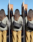 Bellroy Laneway Crescent Bag 12L in Seakelp