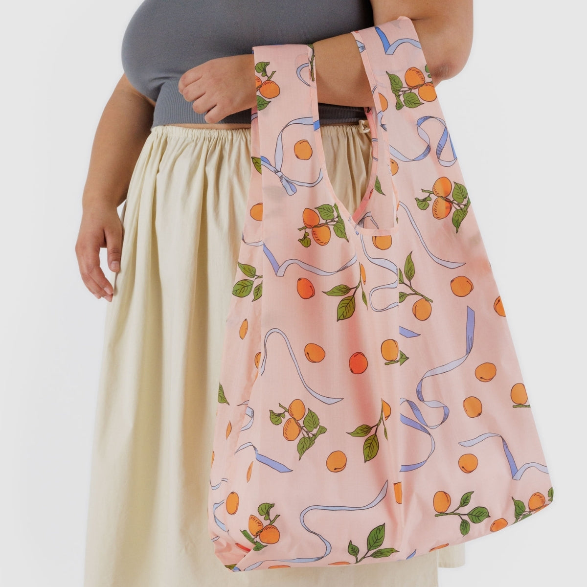Baggu Big Baggu in Apricots & Ribbons