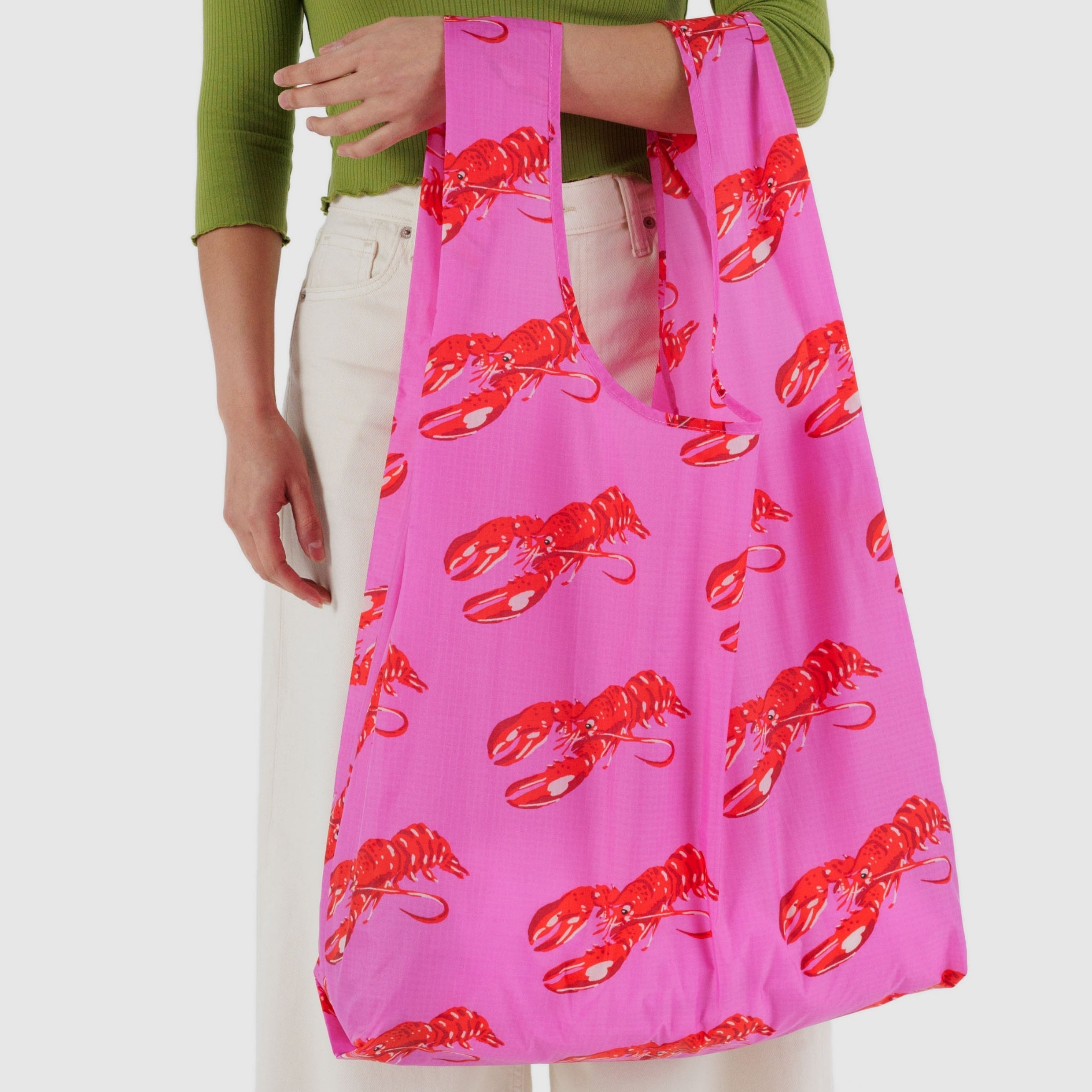 Baggu Big Baggu in Pink Lobster