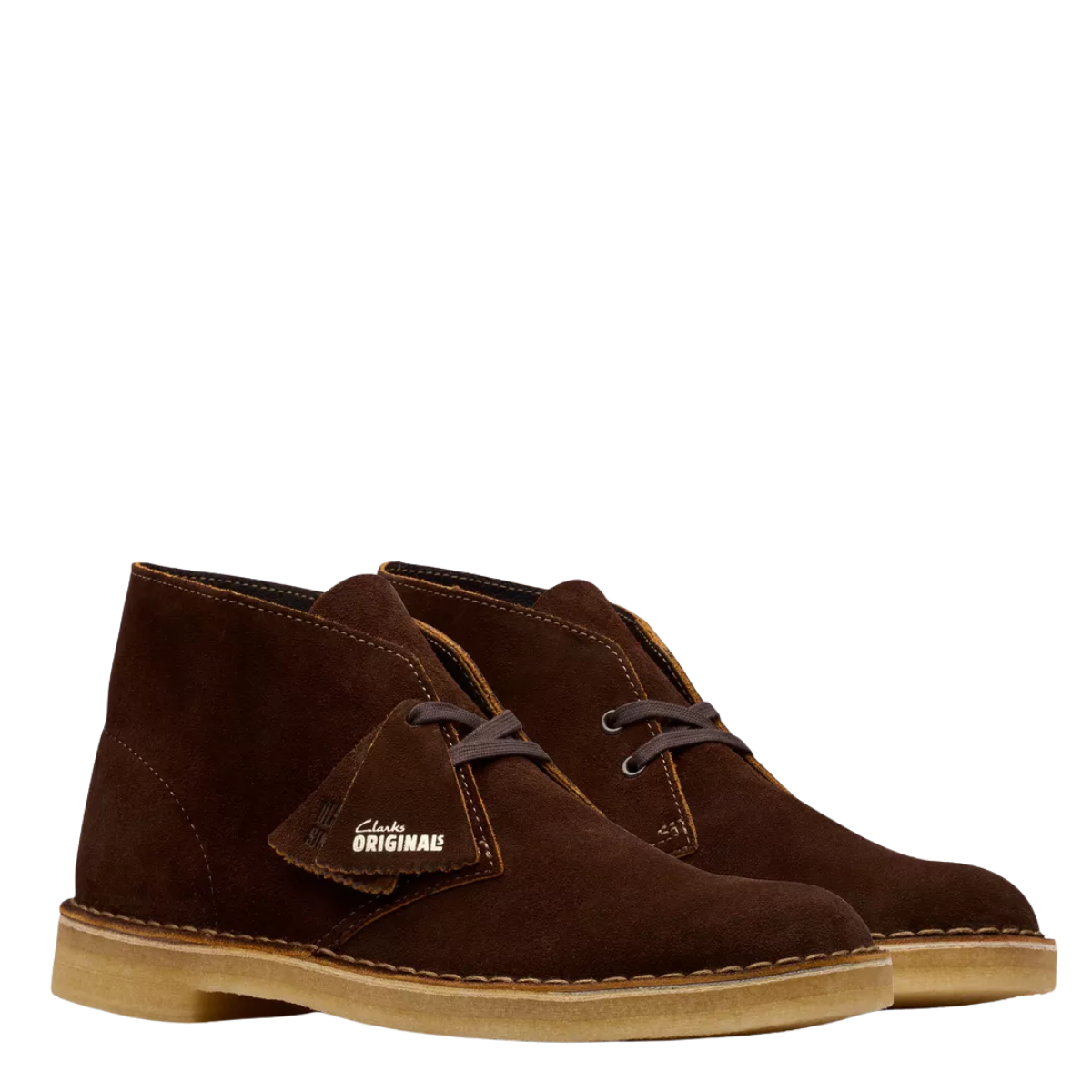 Clarks Men's Desert Boot in Brown/Chestnut Suede