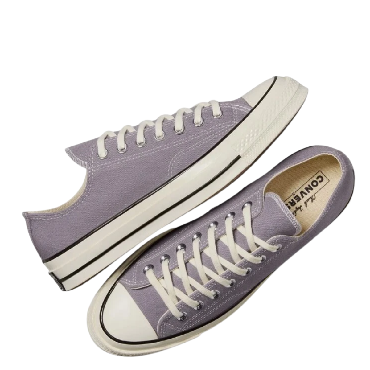 Converse Chuck 70 Low Top Limited Time Colours in Mauve Stone/Egret/Black