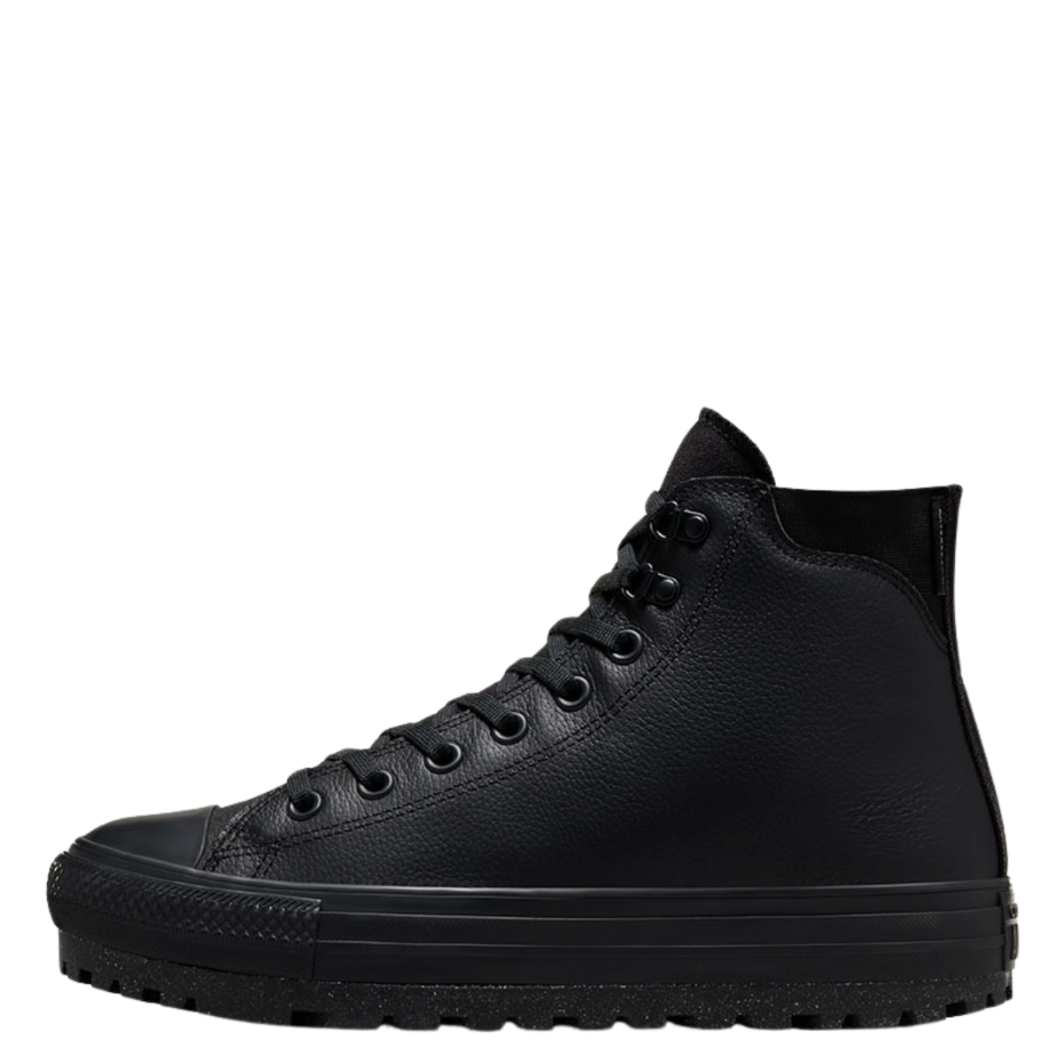 Converse Women's Chuck Taylor All Star City Trek Waterproof Boot High Top in Black/Black/Black
