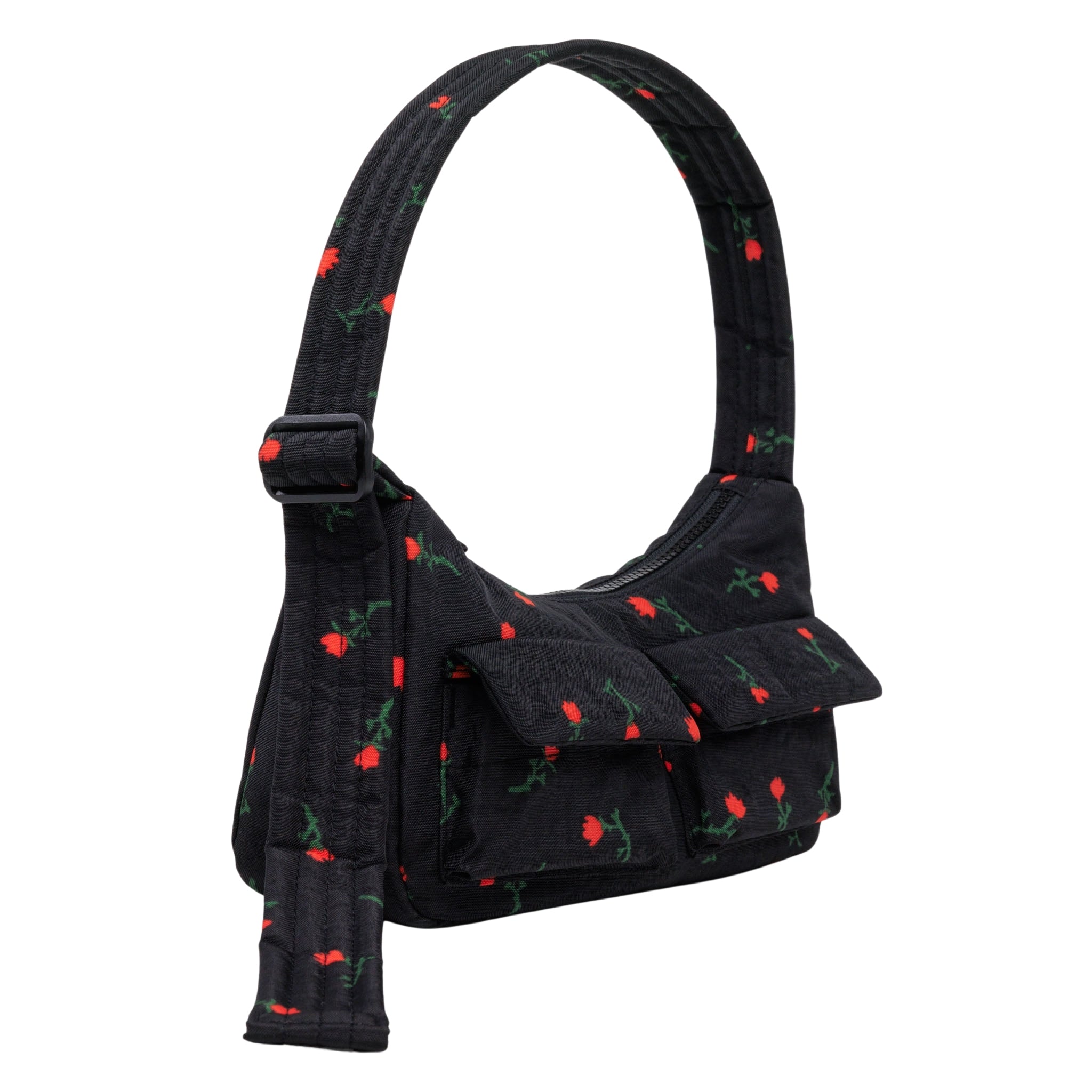 Baggu Cargo Shoulder Bag in Painted Wildflowers