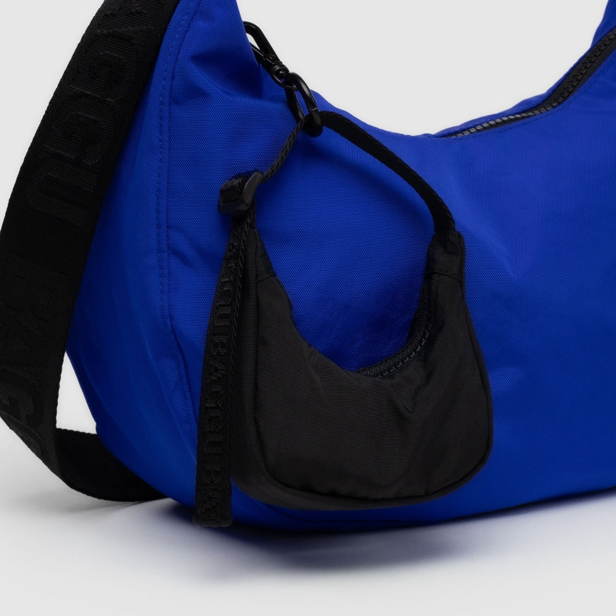 Baggu Crescent Bag Charm in Black