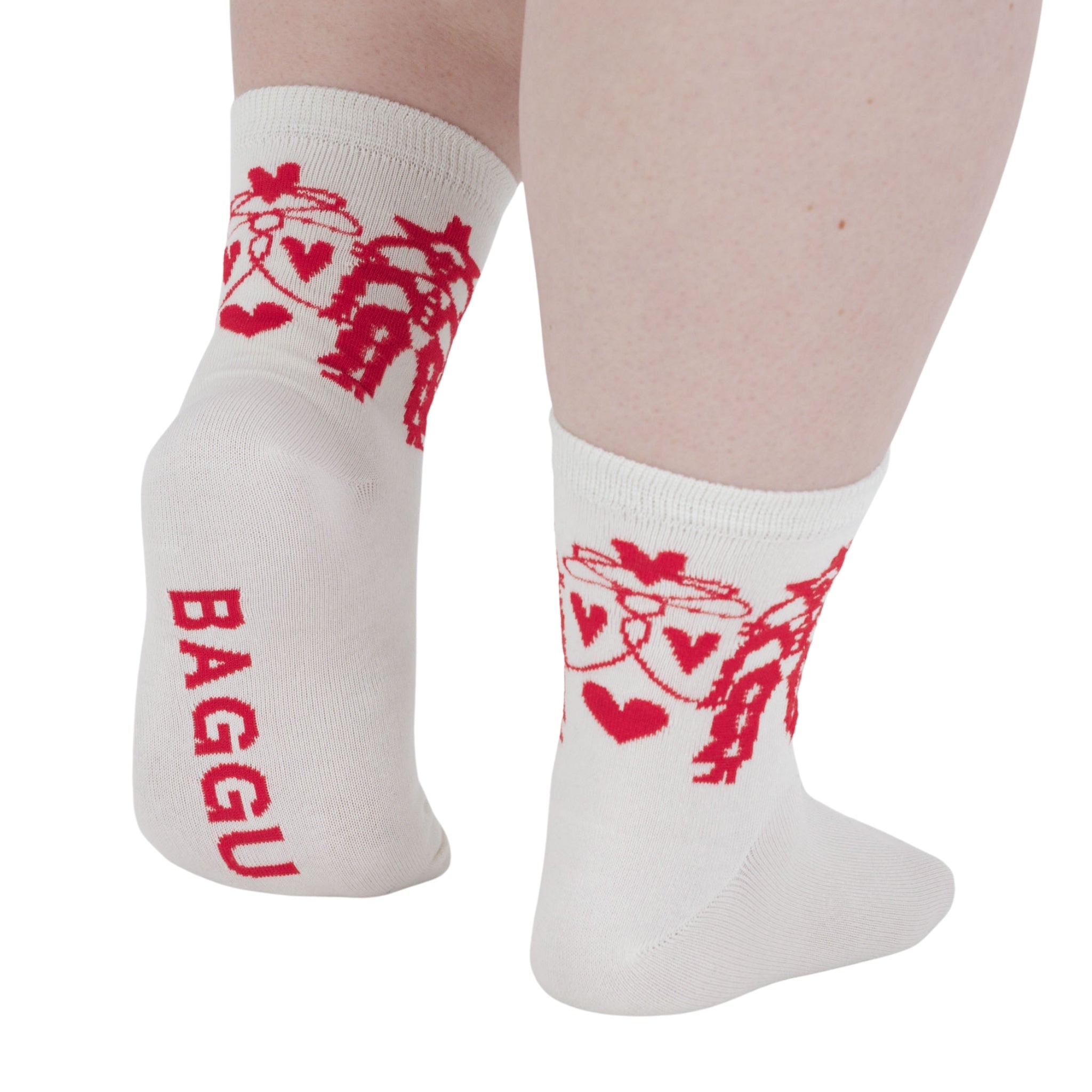 Baggu Crew Sock in Cowgirl