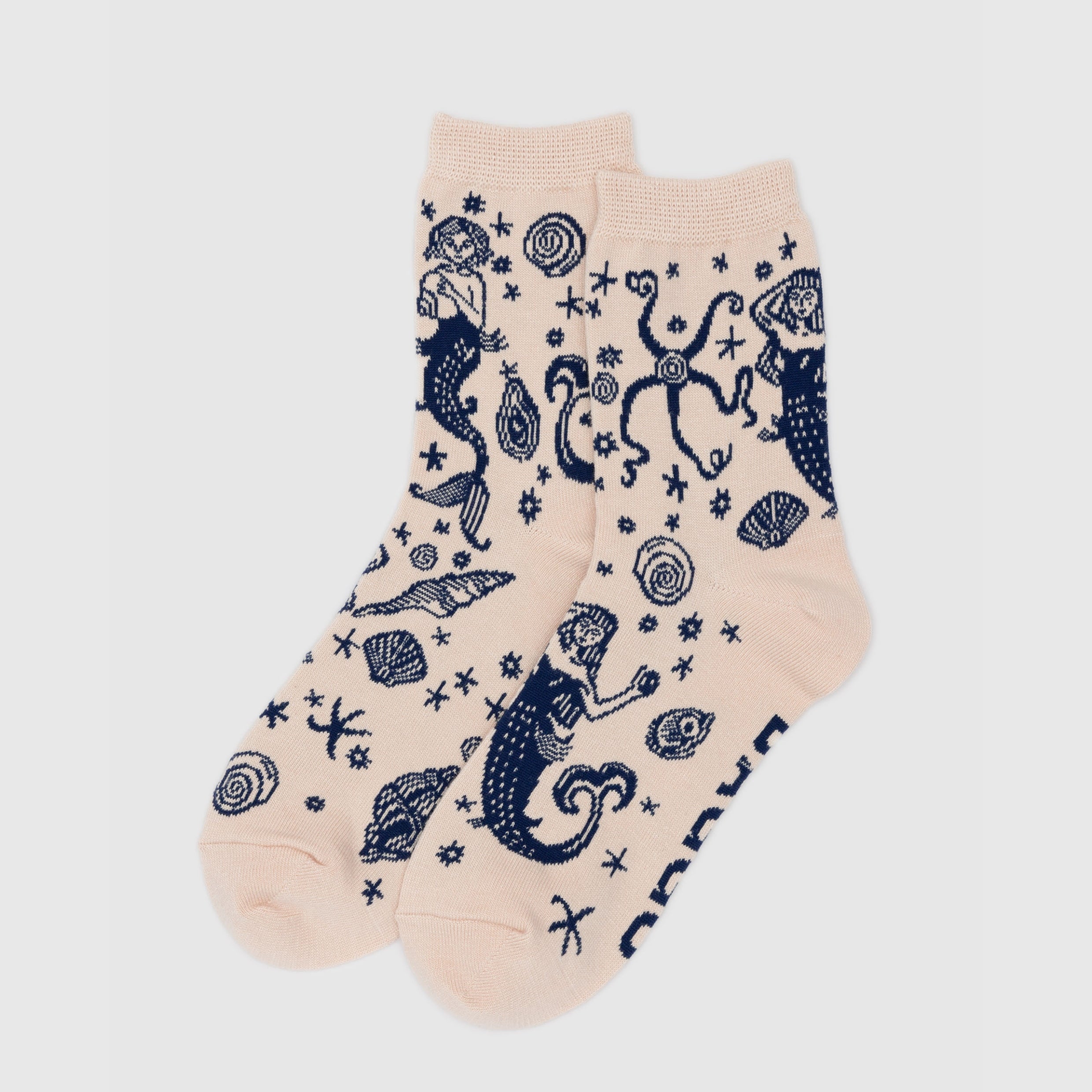 Baggu Crew Sock in Mermaid