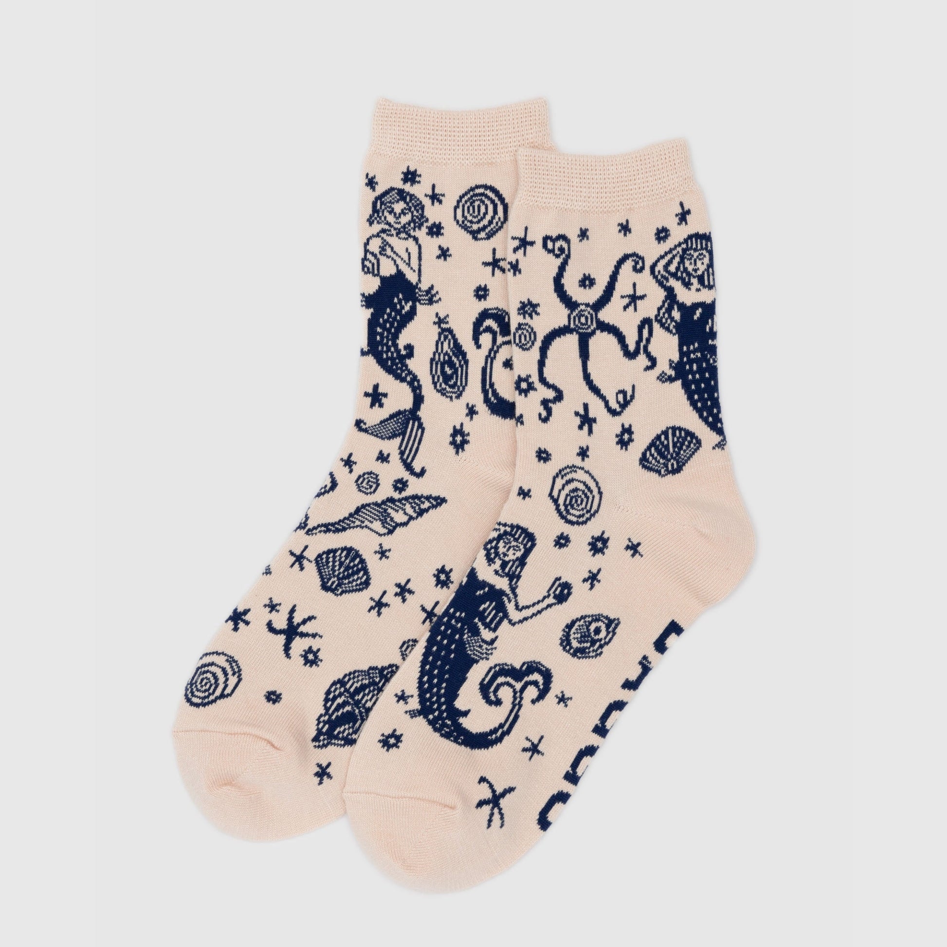 Baggu Crew Sock in Mermaid
