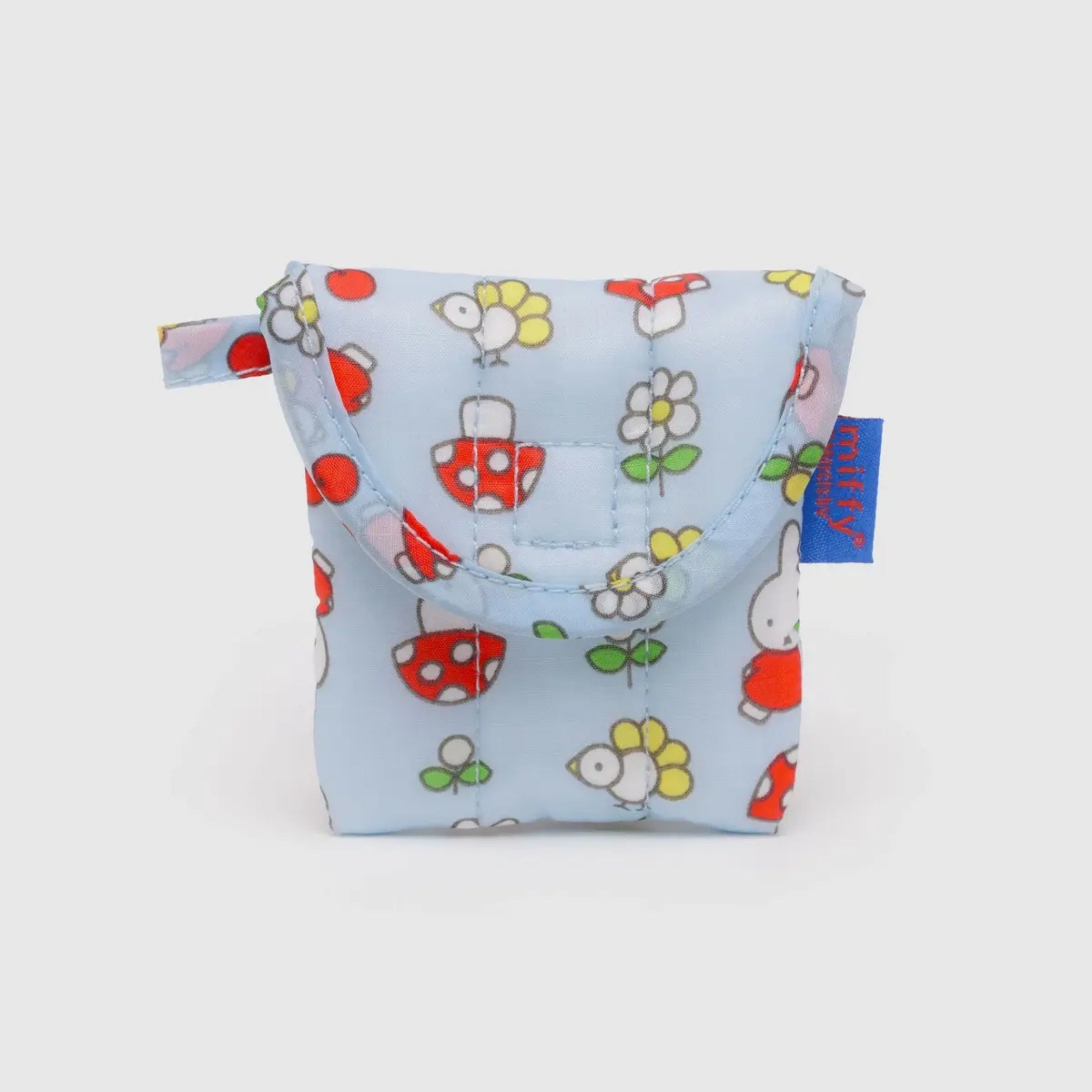 Baggu Puffy Earbuds Case in Garden Miffy