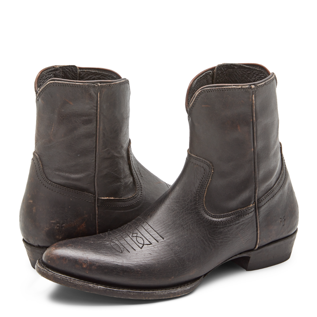 Frye Men's Austin Inside Zip in Black
