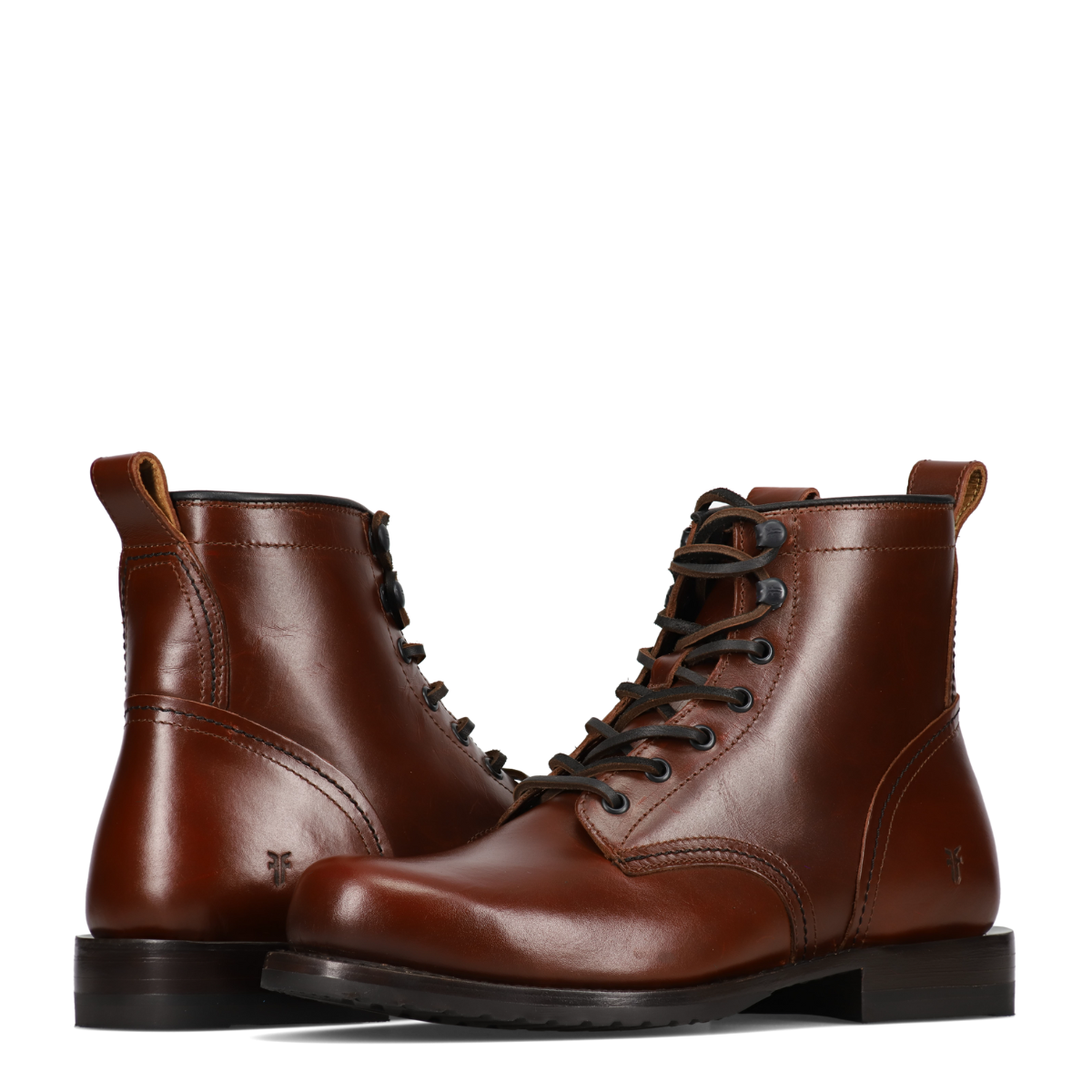 Frye Men's Hudson Workboot Lug in Mahogany