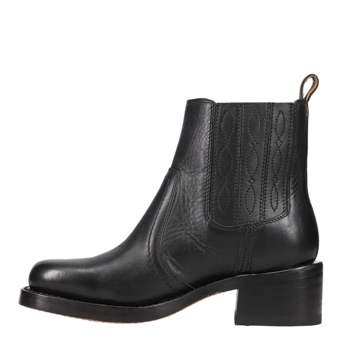 Frye Women's Campus Chelsea in Black/Crust Veg