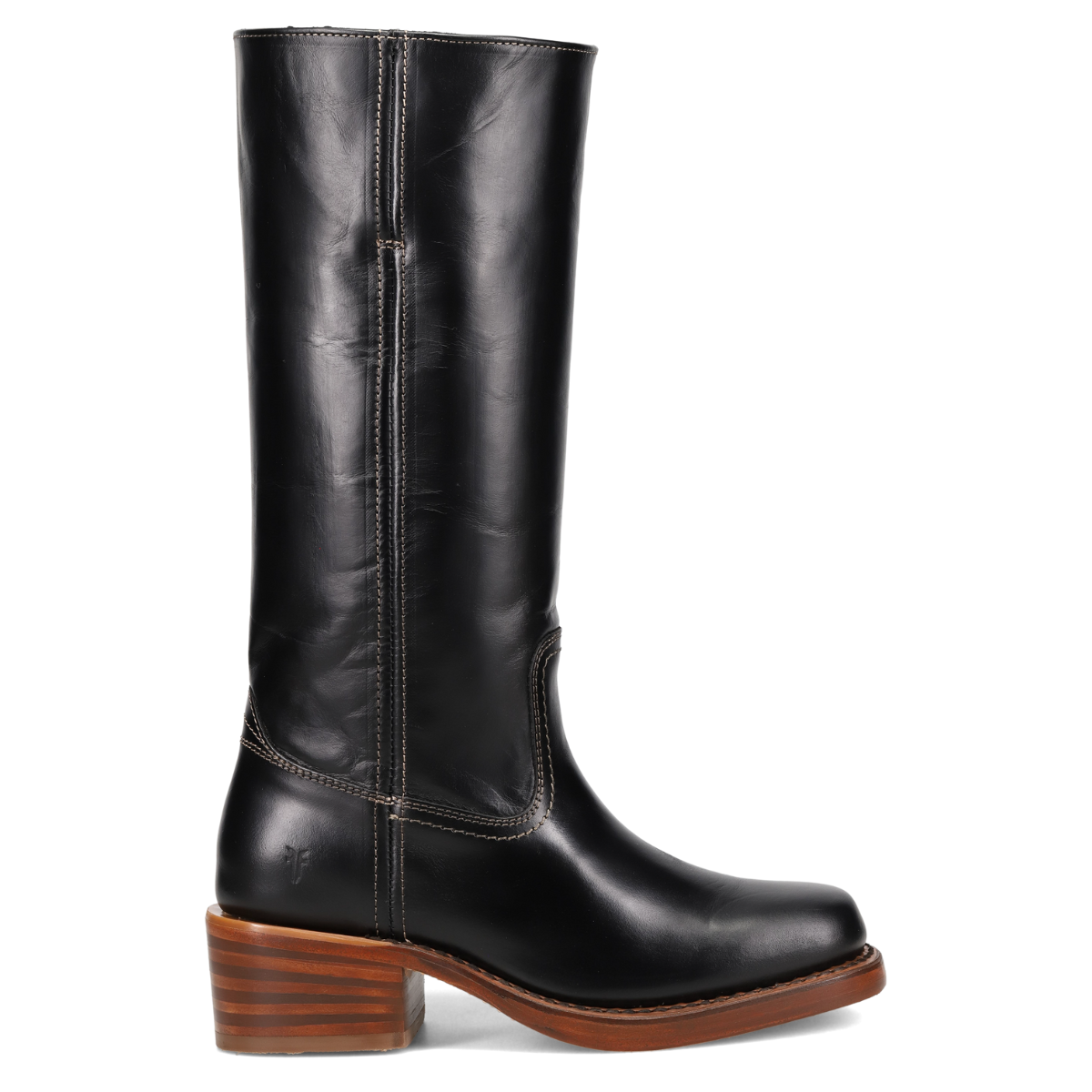 Frye Women's Campus 14L in Jet Black/Shadow