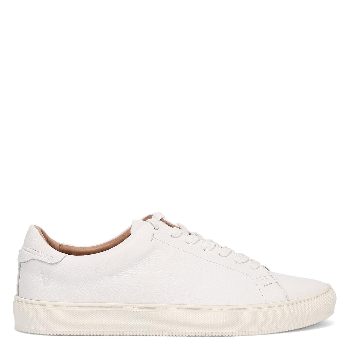 Frye Men's Astor Low Lace in White/Tumbled Cow
