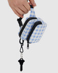 Baggu Fanny Pack Charm in Light Blue Gingham
