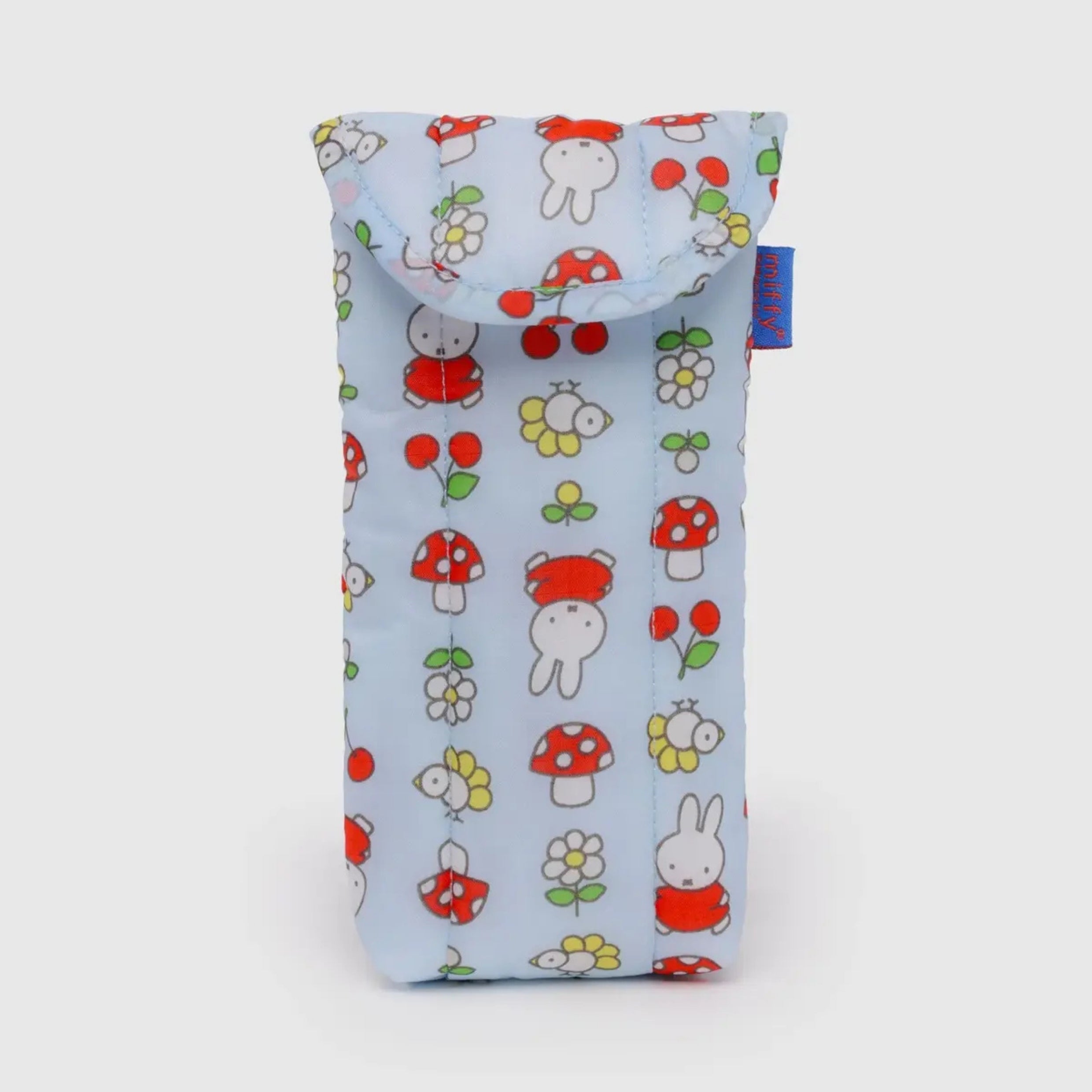Baggu Puffy Glasses Sleeve in Garden Miffy