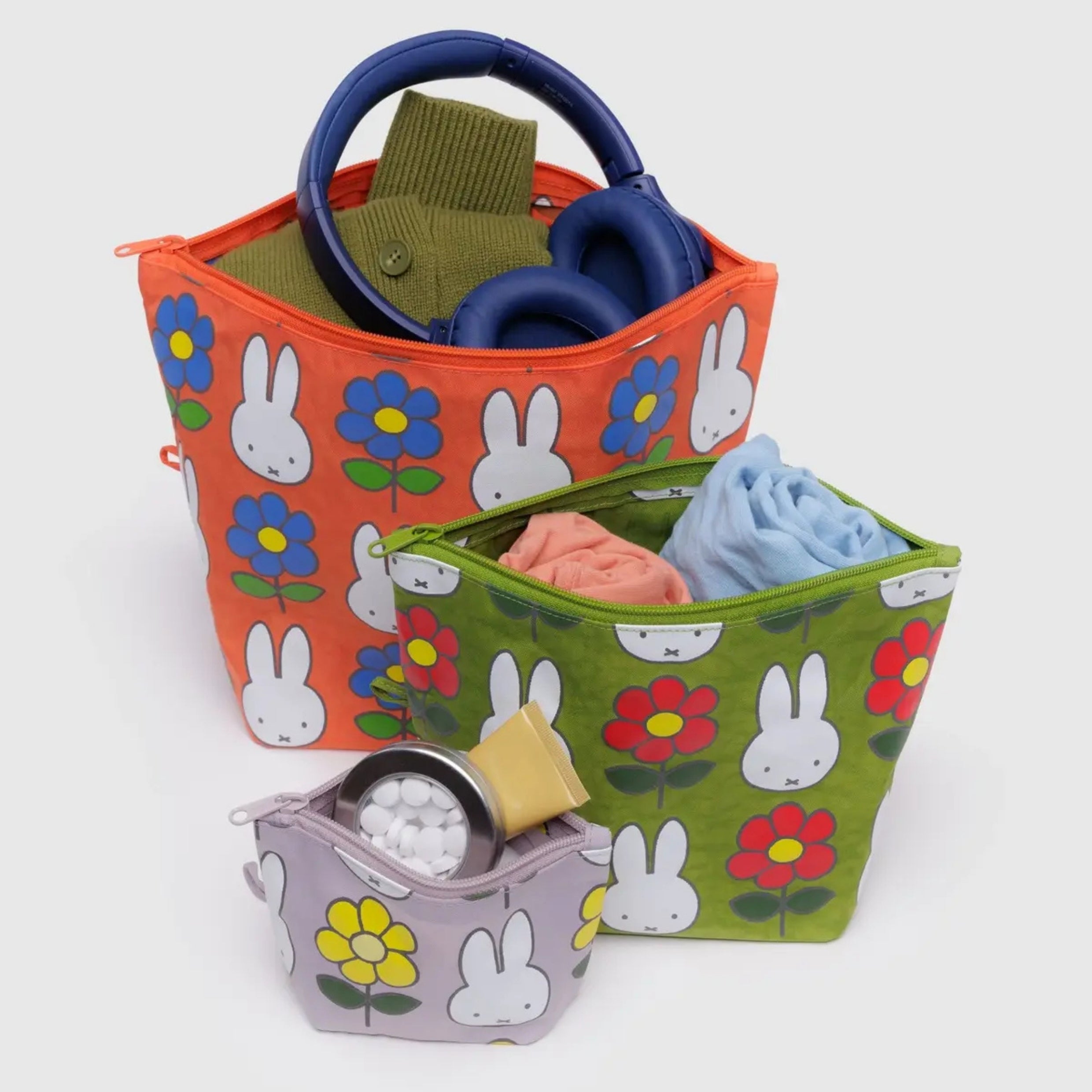 Baggu Go Pouch Set in Miffy