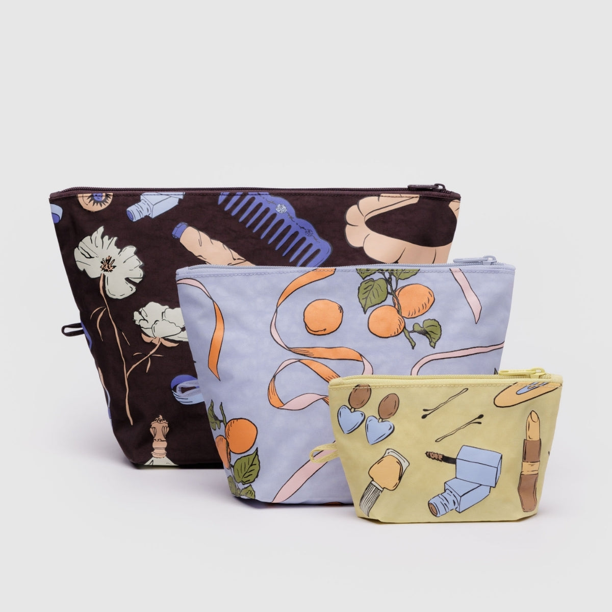 Baggu Go Pouch Set in Get Ready With Me