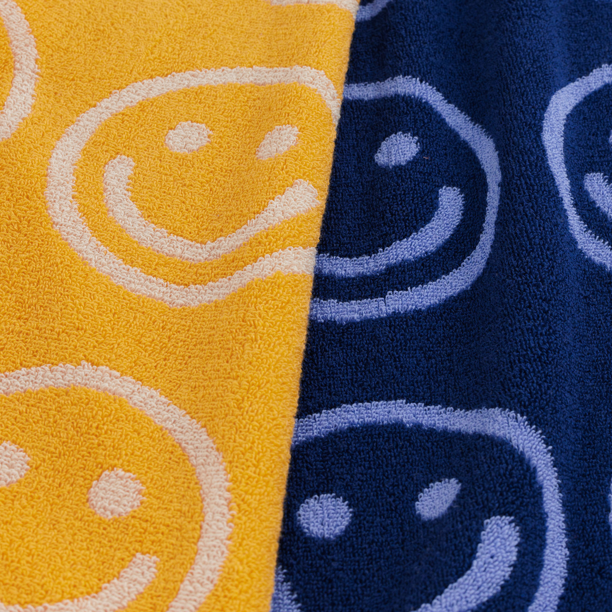Baggu Hand Towel Set of 2 in Happy Blue Marigold