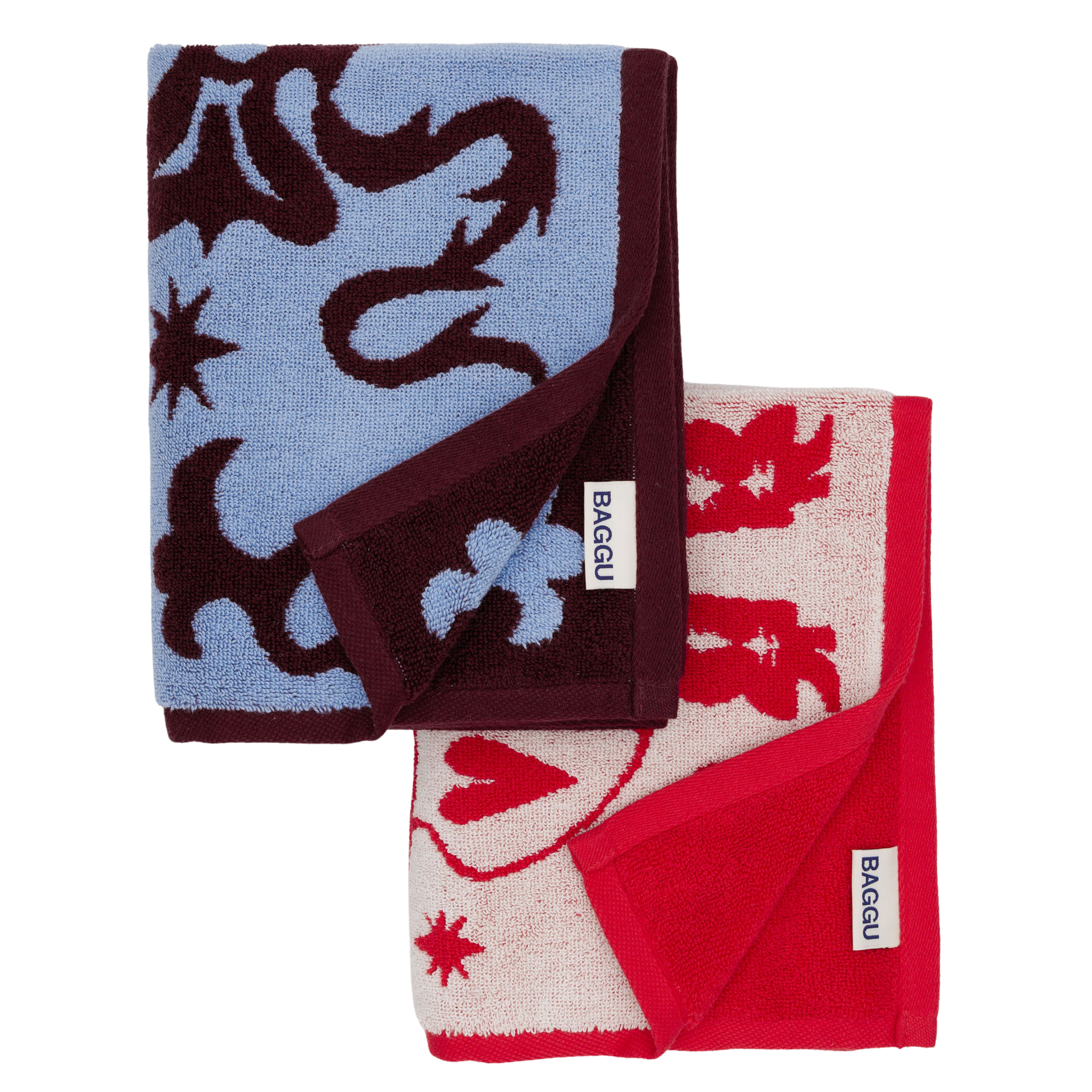 Baggu Hand Towel Set of 2 in Western