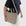 Baggu Horizontal Zip Duck Bag in Brown Stripes