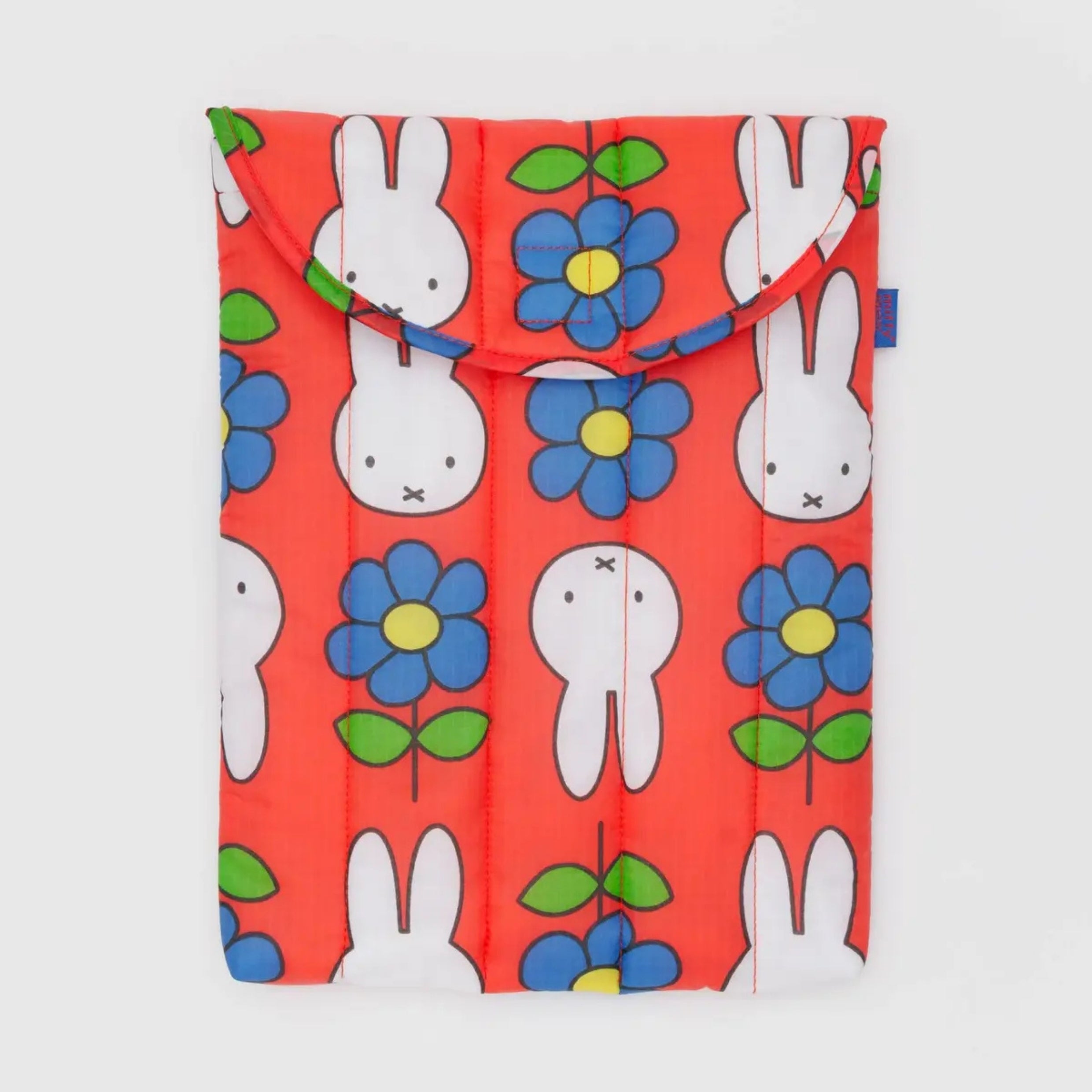 Baggu Puffy Laptop Sleeve 13"/14" in Flower Miffy