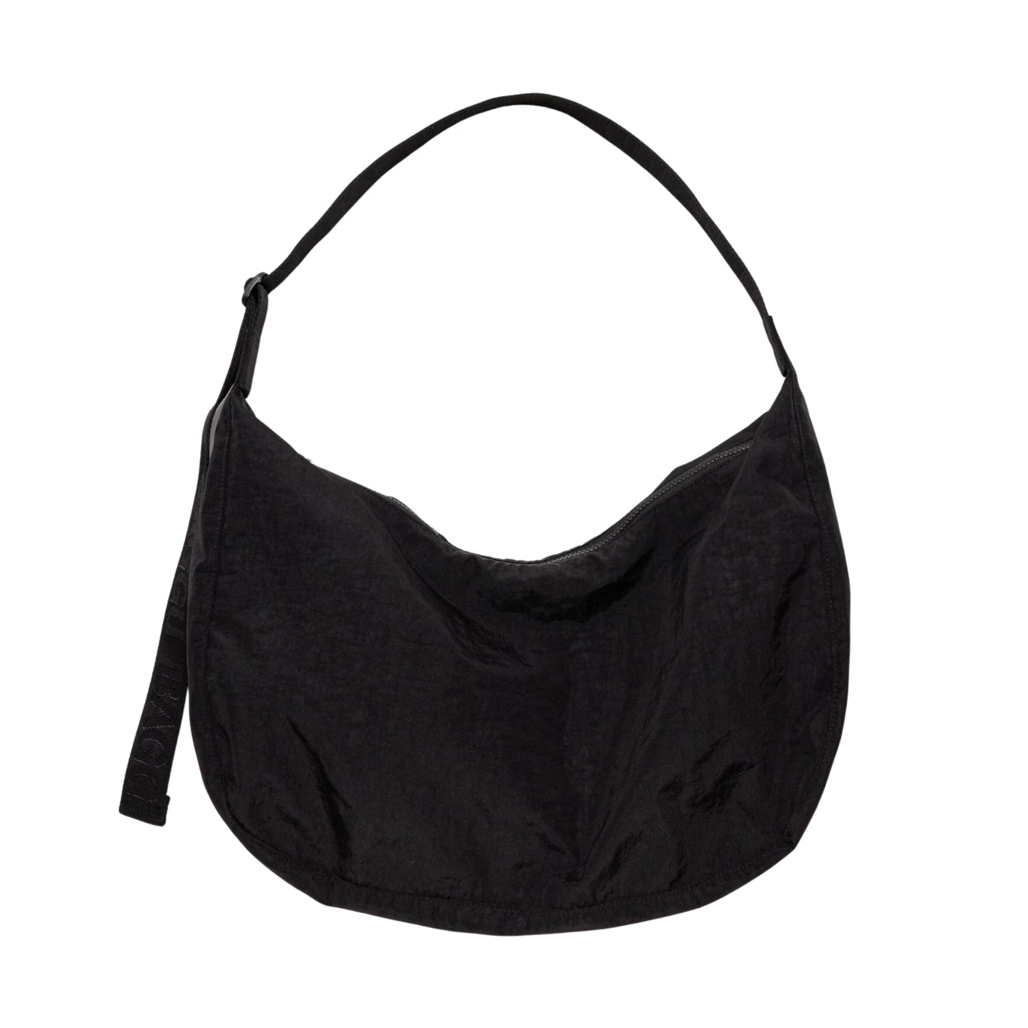 Baggu Large Nylon Crescent Bag in Black
